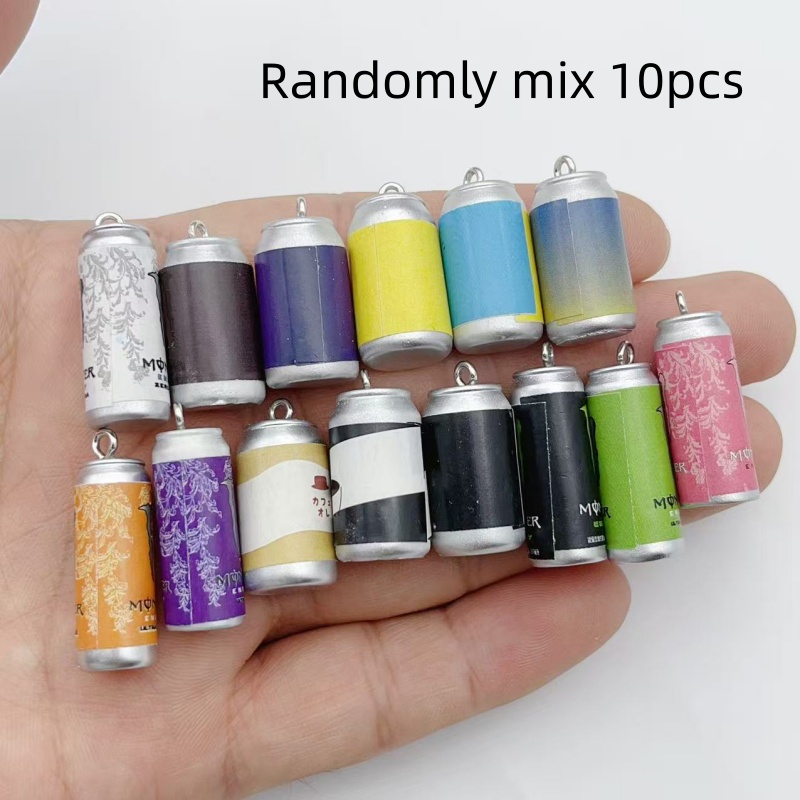 Phone Accessories Charms - 10 Breloques Miniature en Résine en