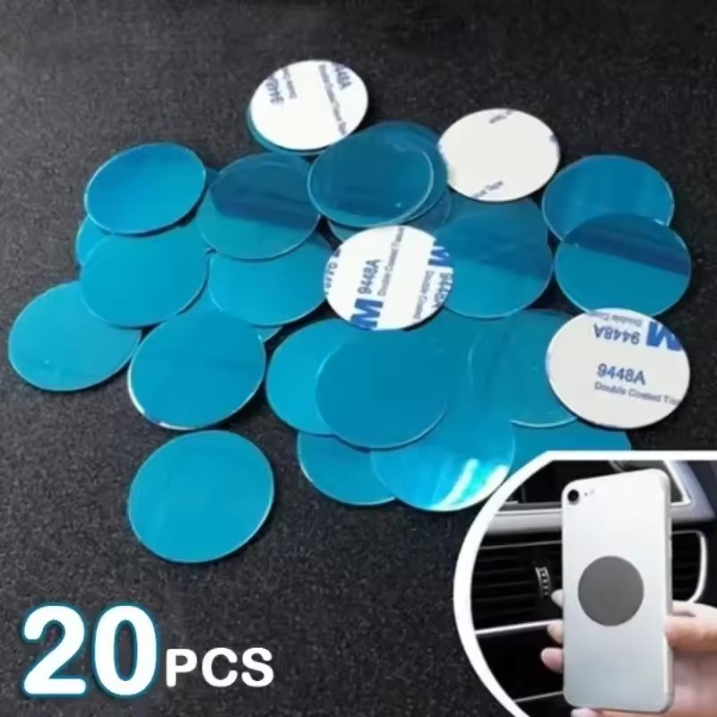 Phone Accessories Holder Car - 1/50 pièces d'autocollants en métal ultra-minces